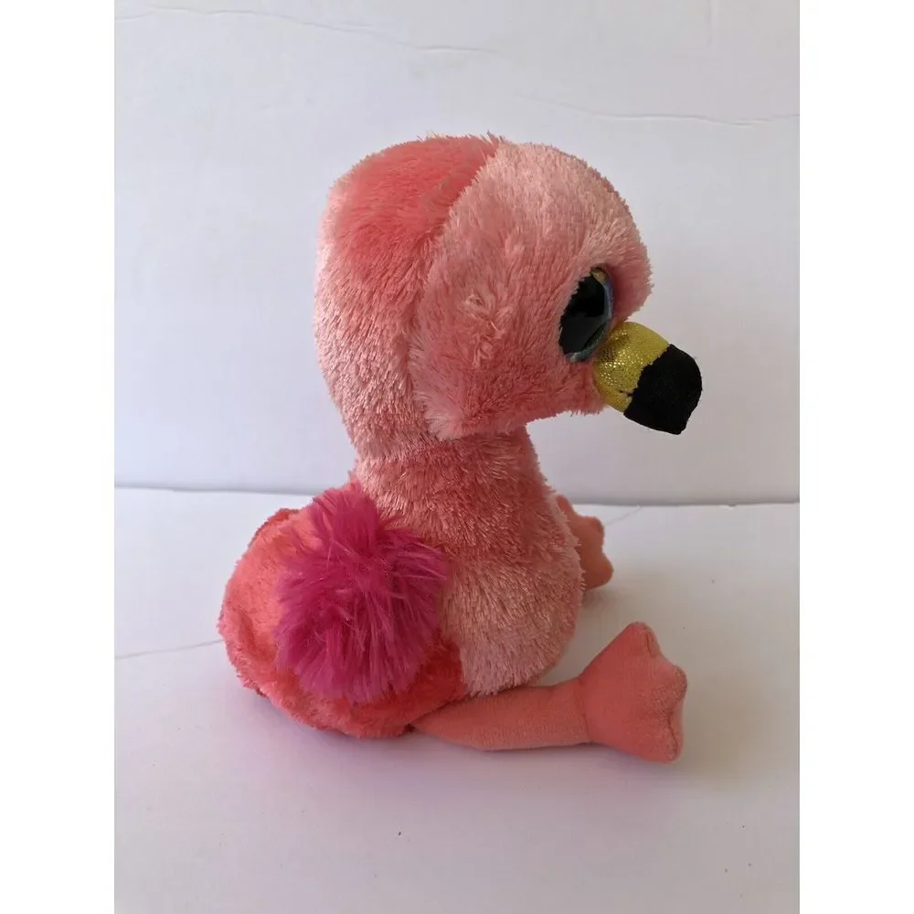 2018 TY Beanie Boos Collectible Figure Gilda Flamingo With‎ Tag